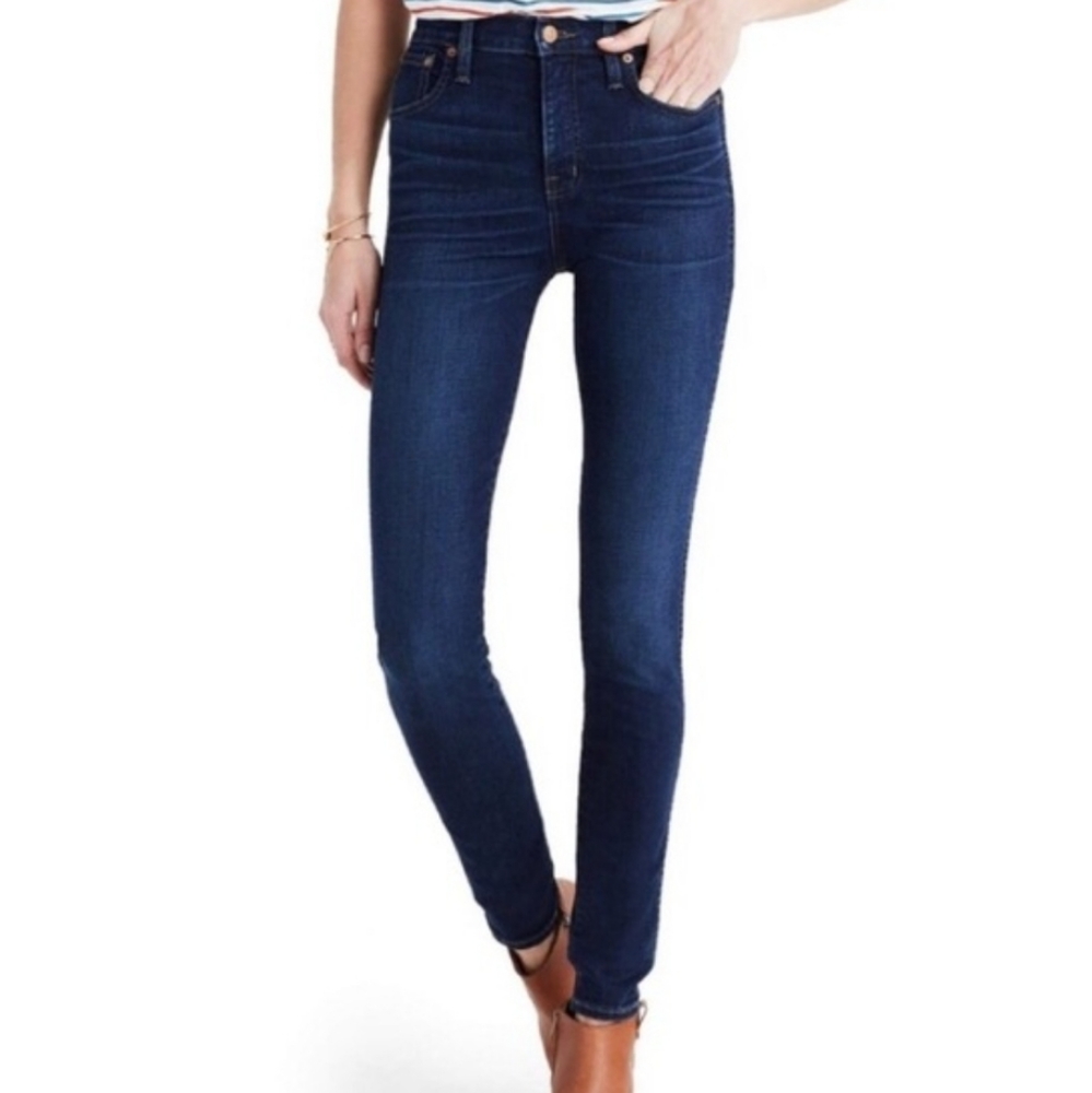 Madewell High Riser Skinny Jeans Sz 24 Style E1828